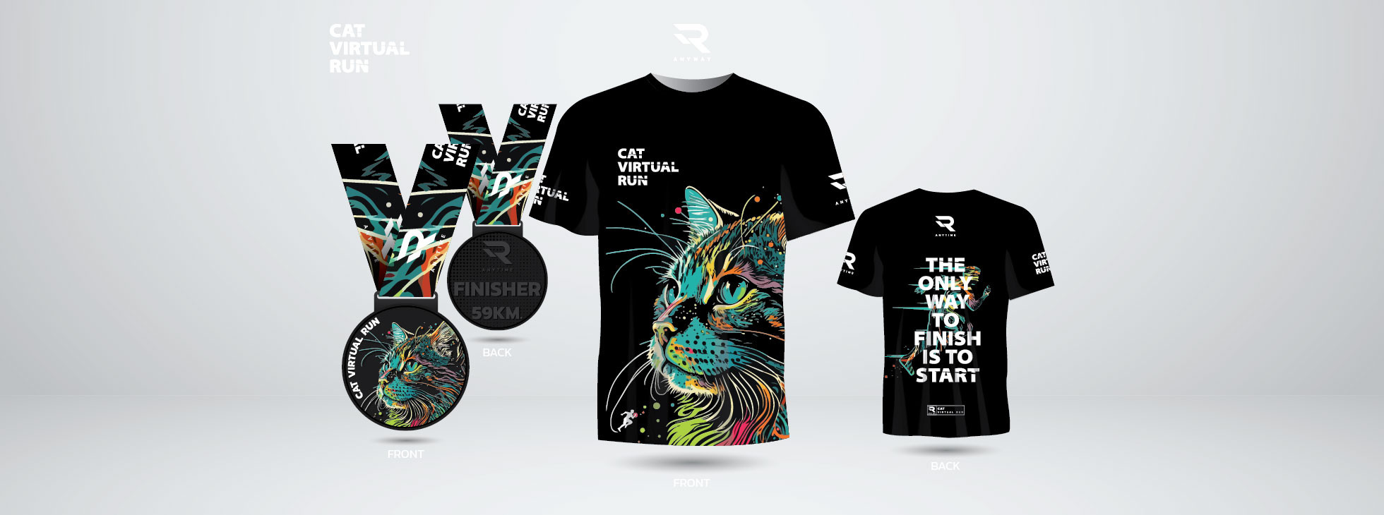 CAT VIRTUAL RUN (R2) (30 Days Challenge)